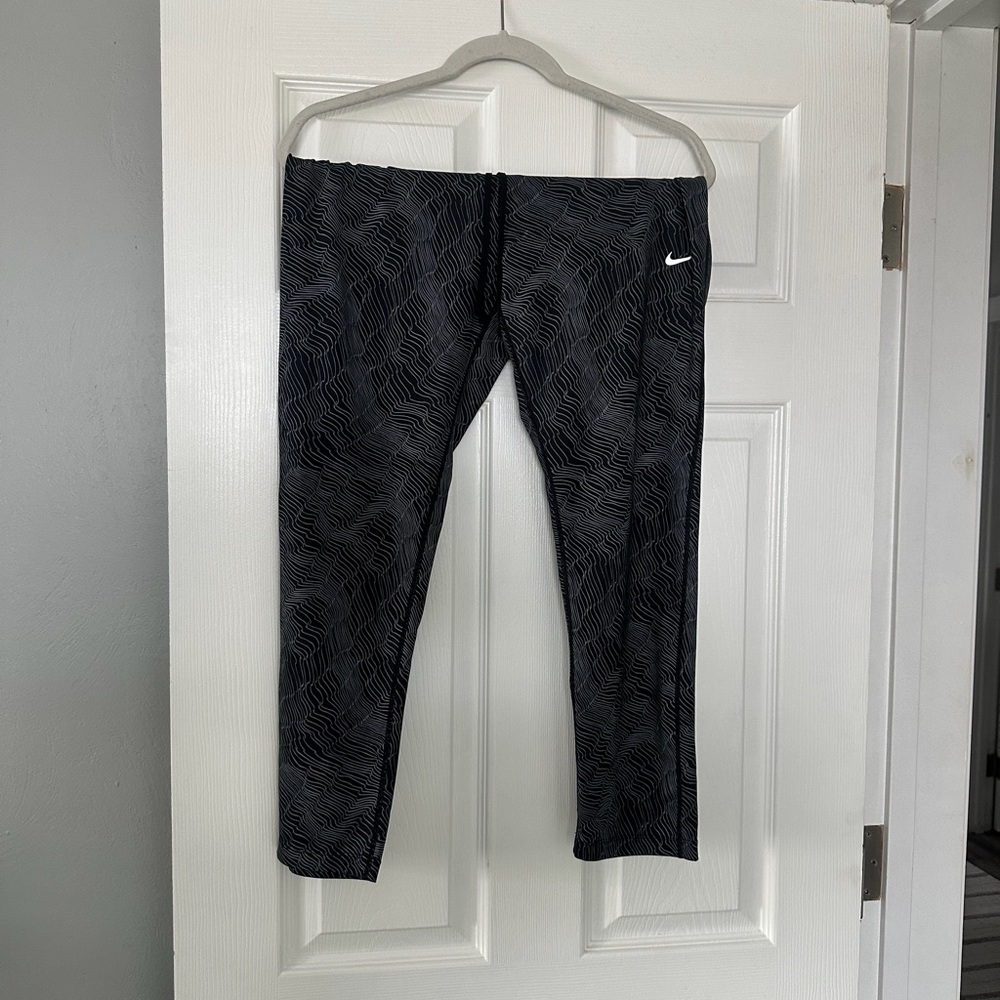 Nike Charcoal Wave Leggings
